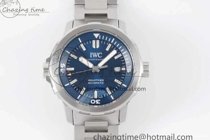 MIROTIME 0131 Versatile Aquatimer SS IW3290 V6SF 1:1 Best Edition Blue Dial on SS Bracelet A 7031